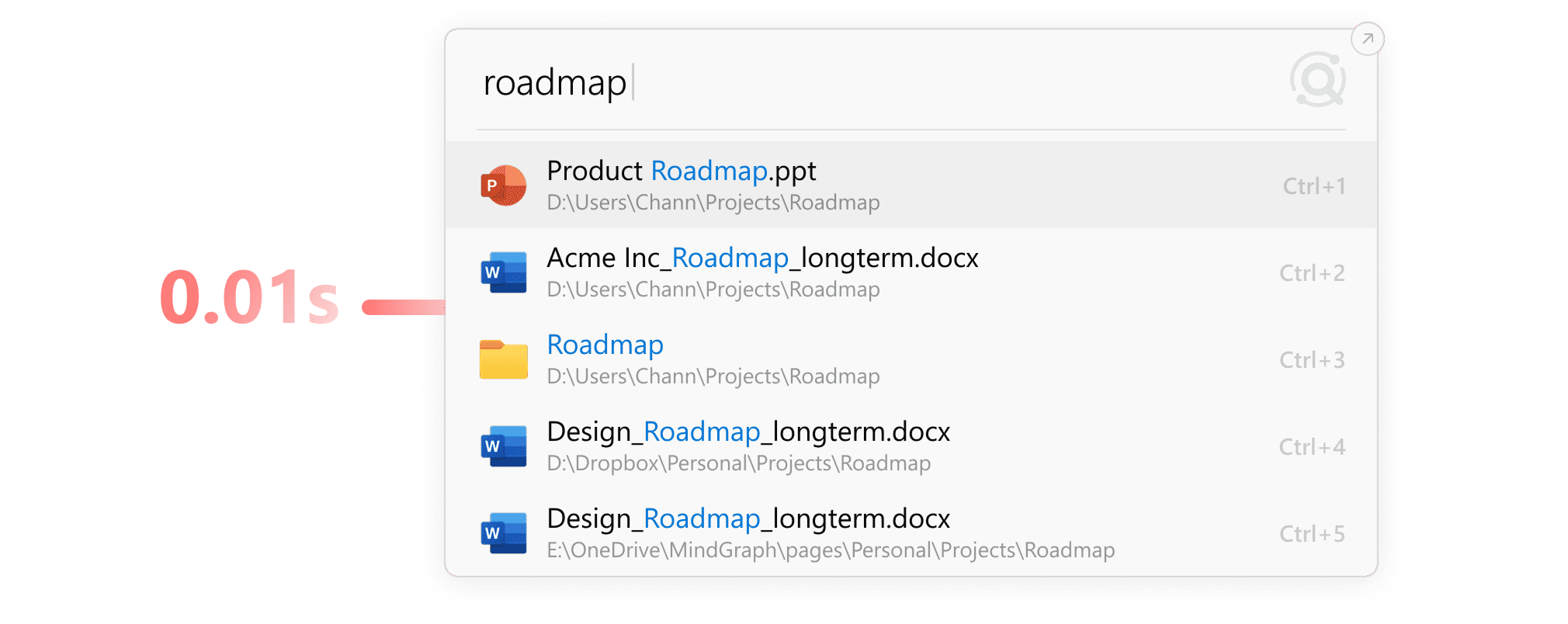 **Listary: Fast File Search in 0.01s**
Find your files instantly with Listary. Just type "roadmap" to access presentations, documents, or folders in milliseconds. Experience unparalleled speed and efficiency for your workflow!