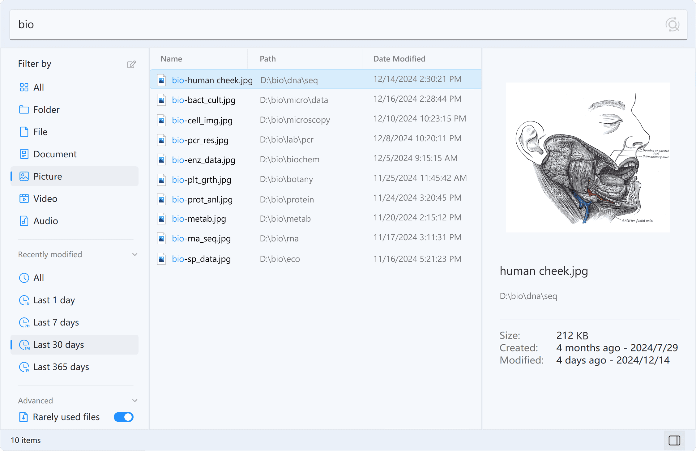 Dashboard mockup